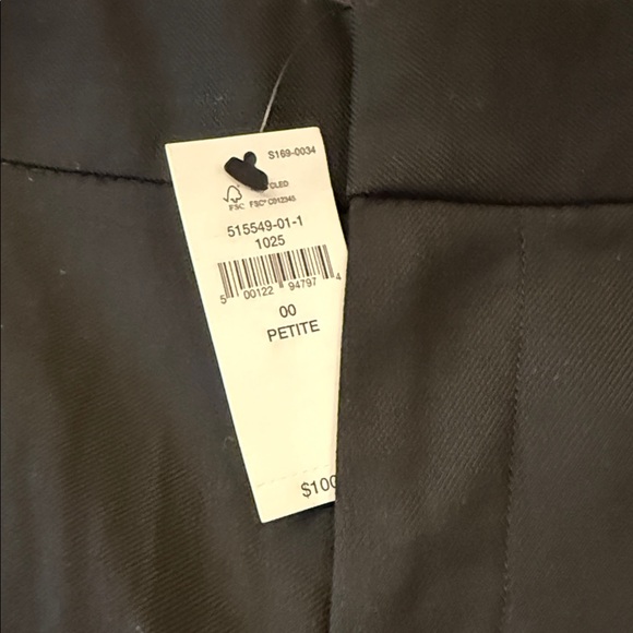 NWT Women’s Banana Republic Black Dress Pants 00 - Picture 3 of 6